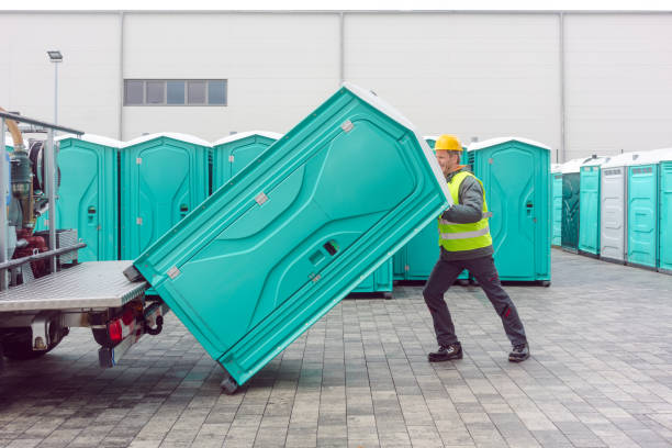 Porta potty delivery and setup in Helena, MT